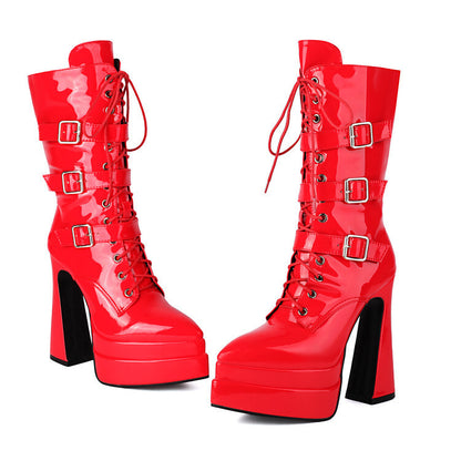 Bottes Orthopédiques Gracieuses au Look Moderne