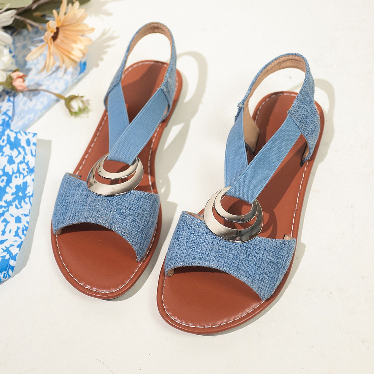 Sandales Orthopédiques Gracieuses au Look Moderne