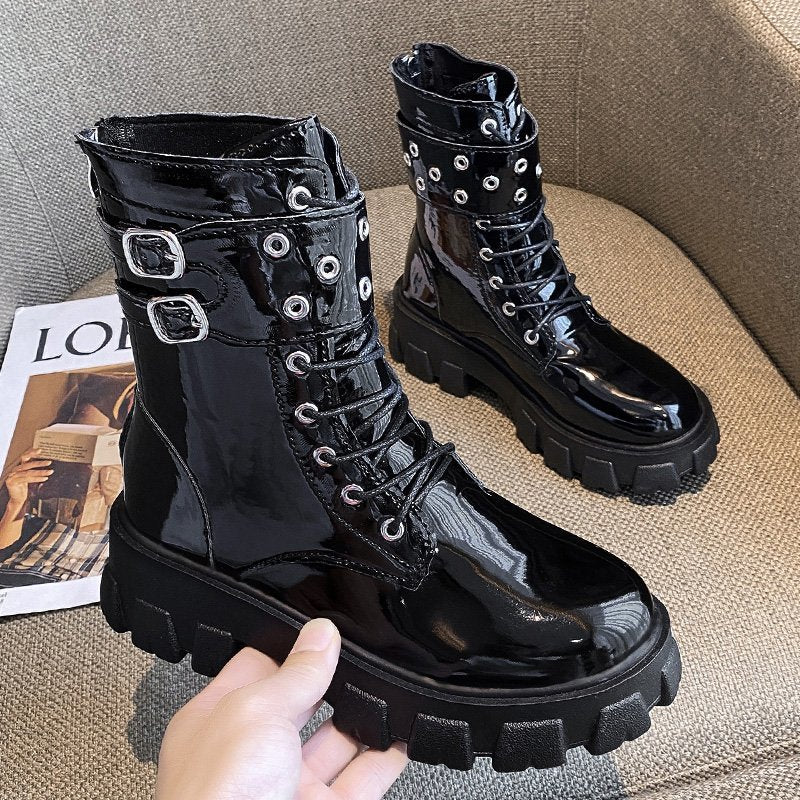 Bottes Orthopédiques Gracieuses au Look Moderne