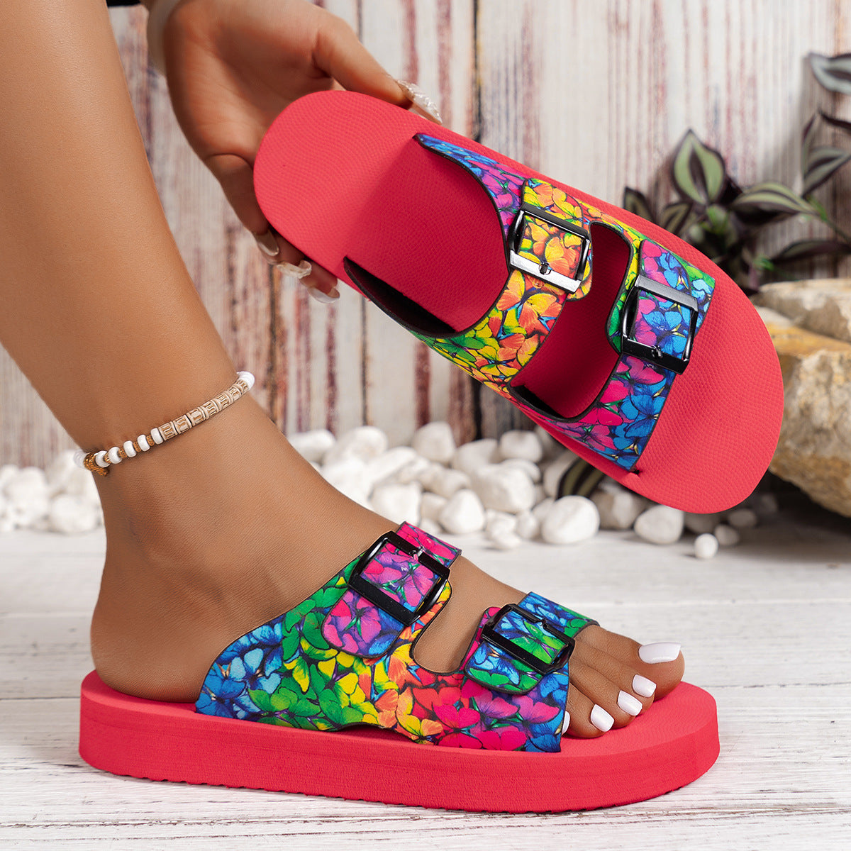 Sandales Orthopédiques Gracieuses au Look Moderne