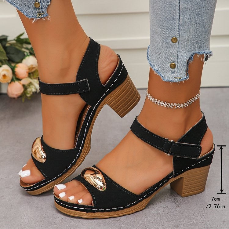 Sandales Orthopédiques Chics au Design Unique