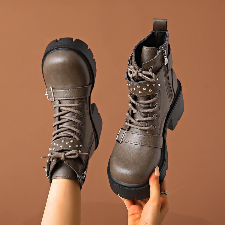 Bottes Orthopédiques d'Inspiration Vintage