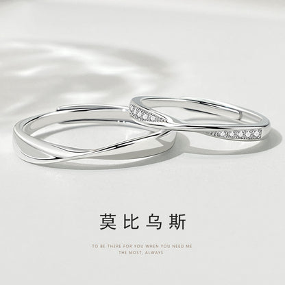 Argent Bague artisanal délicat