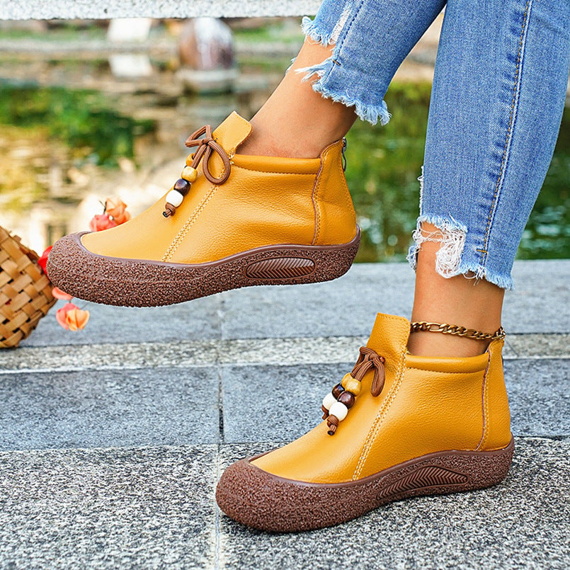 Bottes Orthopédiques Gracieuses au Look Moderne