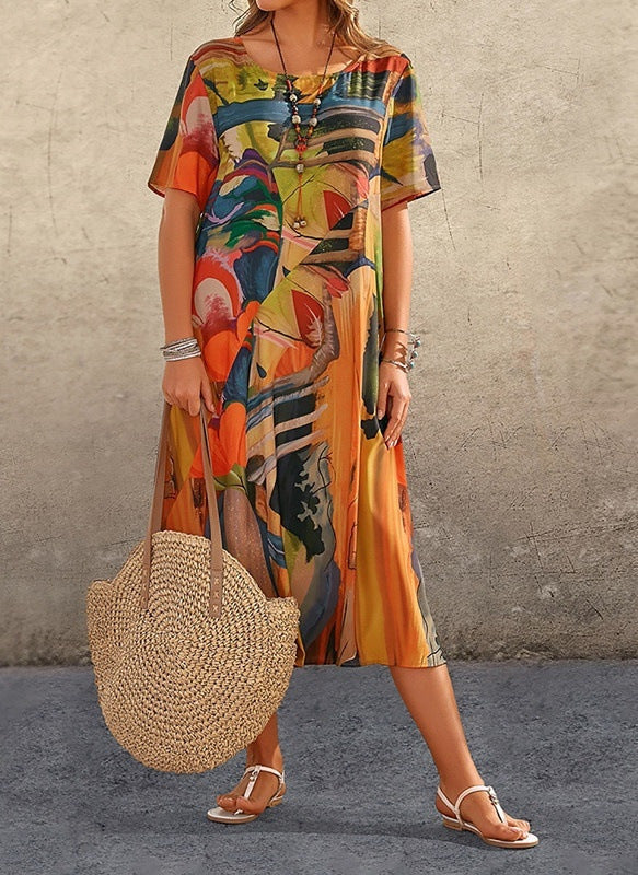 SL | Robe de loisirs imprimée