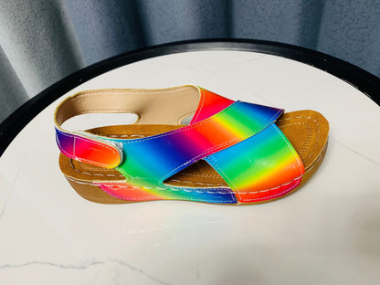 Sandales Orthopédiques Gracieuses au Look Moderne