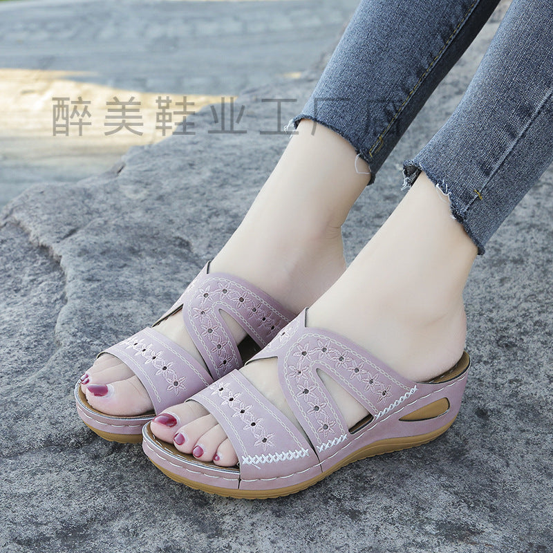Sandales Orthopédiques Chics au Design Unique