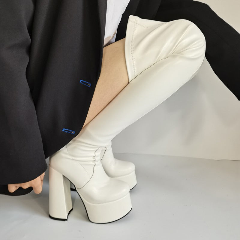 Bottes Orthopédiques Gracieuses au Look Moderne