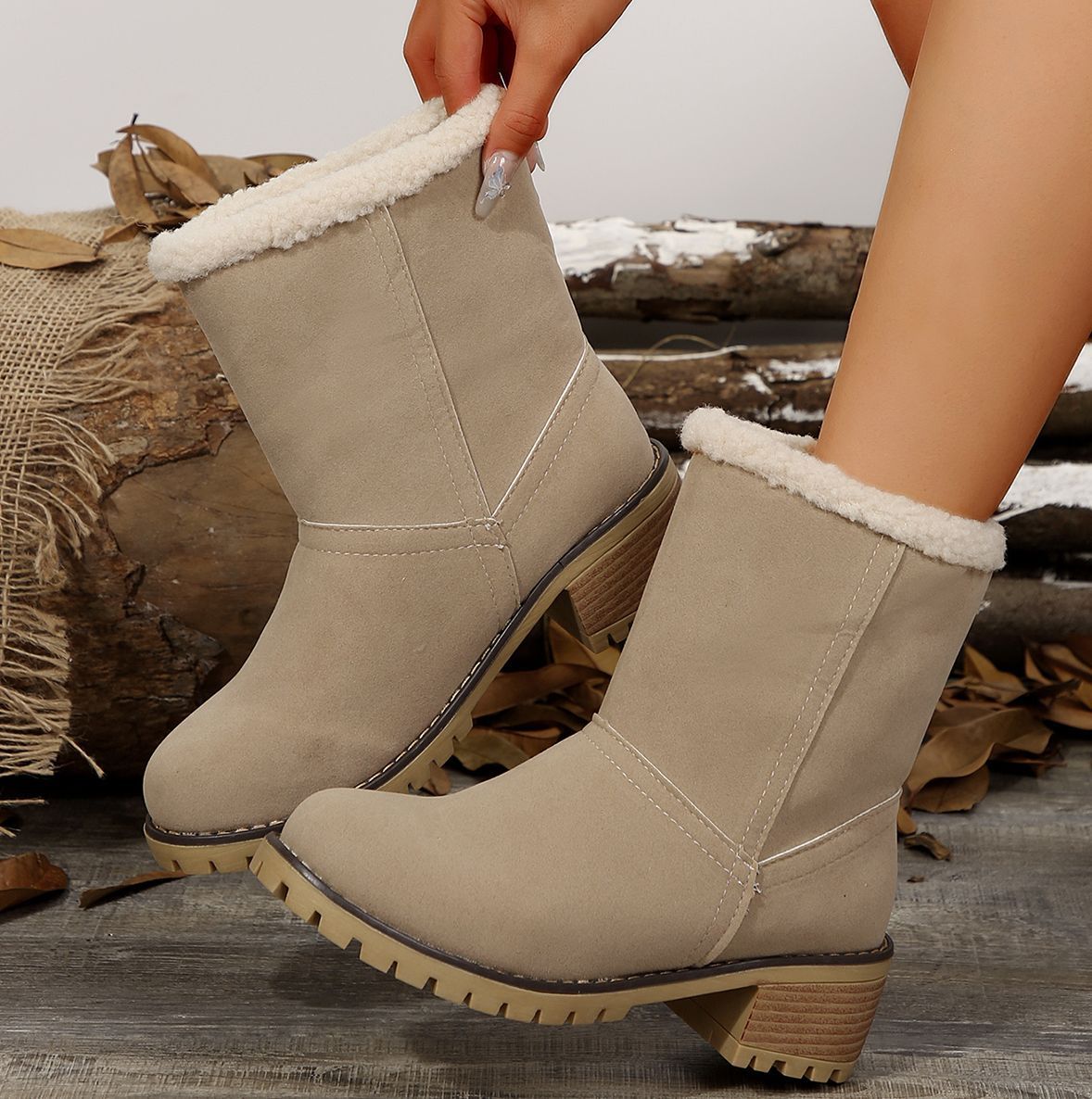 Bottes Orthopédiques Gracieuses au Look Moderne