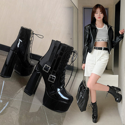 Bottes Orthopédiques d'Inspiration Vintage