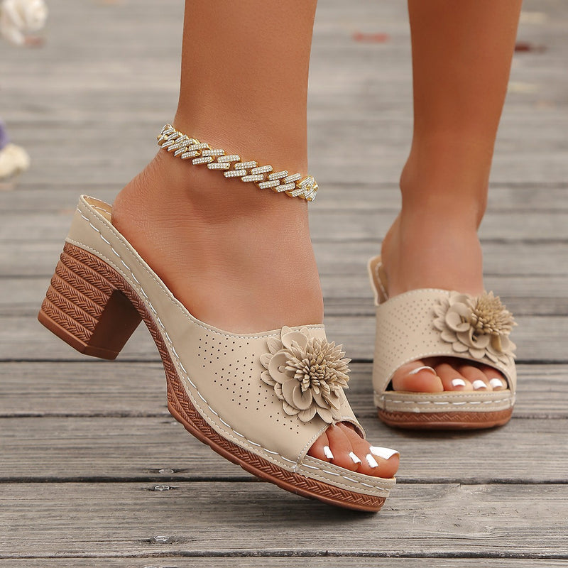 Sandales Orthopédiques Gracieuses au Look Moderne