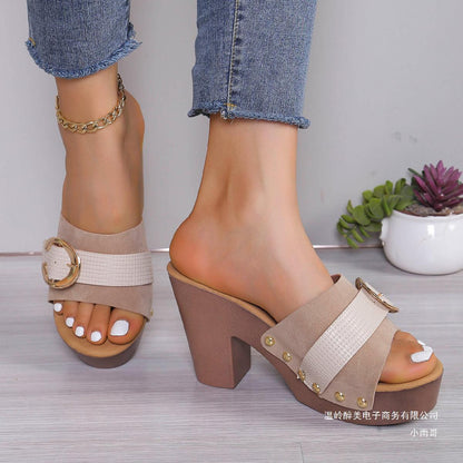 Sandales Orthopédiques Chics au Design Unique