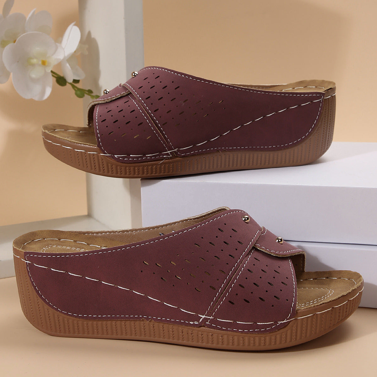 Sandales Orthopédiques Gracieuses au Look Moderne