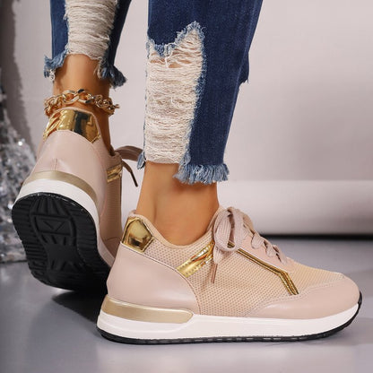 Baskets Orthopédiques Gracieuses au Look Moderne