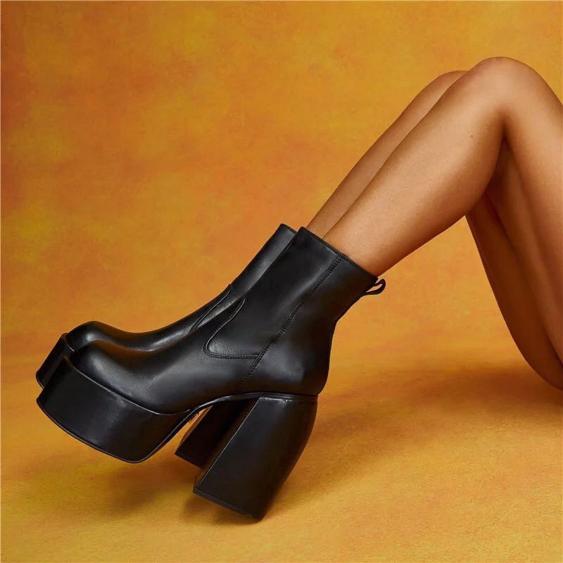 Bottes Orthopédiques Chics au Design Unique
