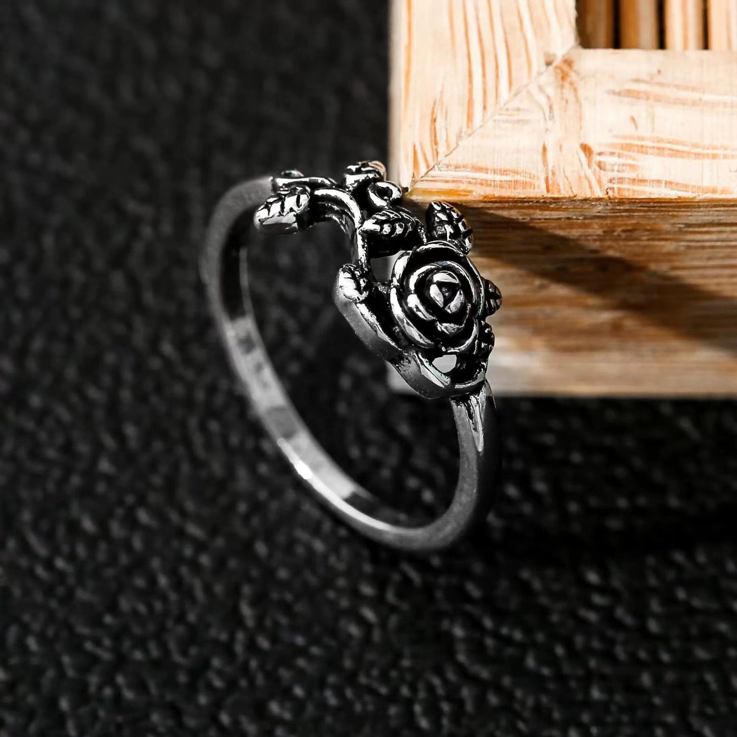 Argent Bague artisanal délicat