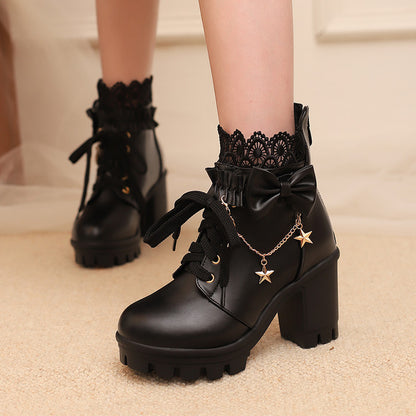 Bottes Orthopédiques Gracieuses au Look Moderne