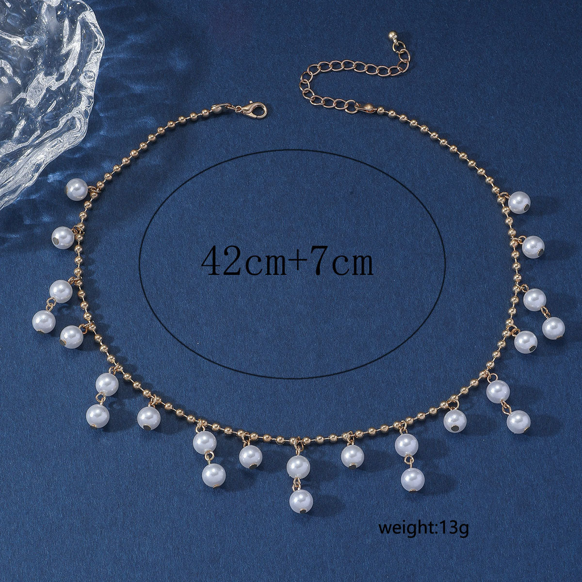 Perle Collier artisanal délicat