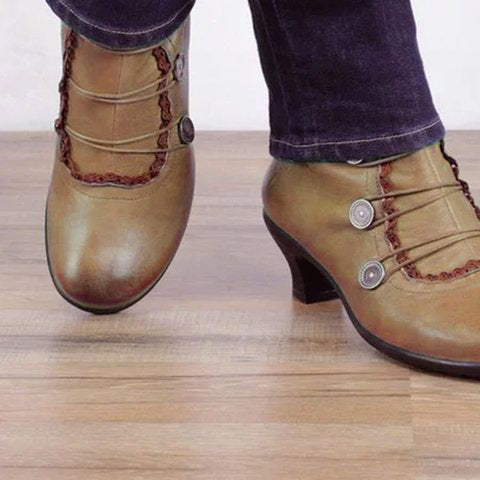 Bottes orthopédiques chic au design unique