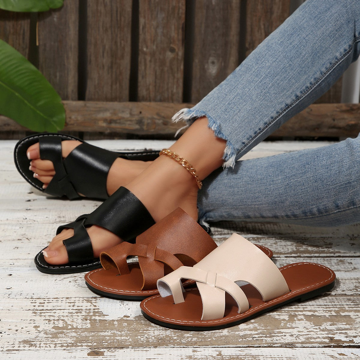 Sandales Orthopédiques Chics au Design Unique