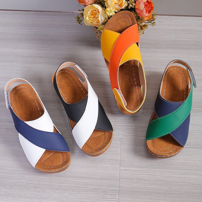 Sandales Orthopédiques Gracieuses au Look Moderne