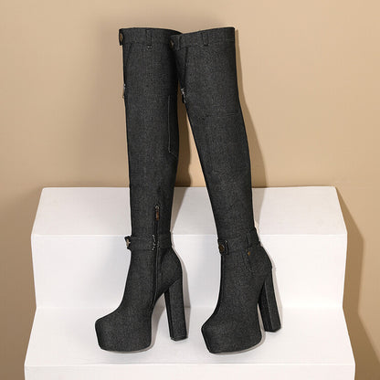 Bottes Orthopédiques Gracieuses au Look Moderne