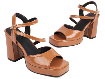 Sandales Orthopédiques Gracieuses au Look Moderne