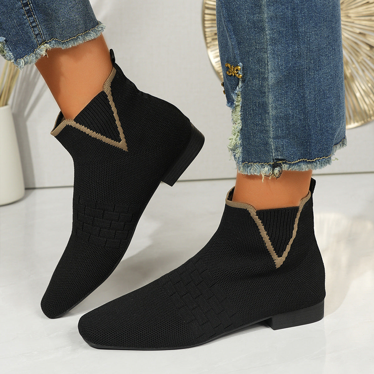 Bottes Orthopédiques Chics au Design Unique