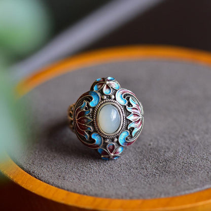Argent Bague artisanal délicat