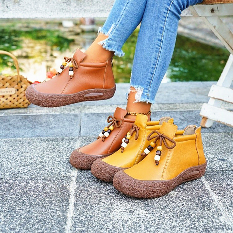 Bottes Orthopédiques Gracieuses au Look Moderne
