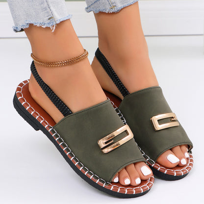 Sandales Orthopédiques Gracieuses au Look Moderne