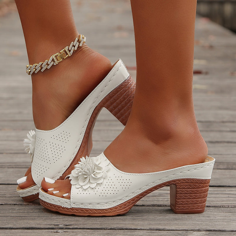 Sandales Orthopédiques Gracieuses au Look Moderne