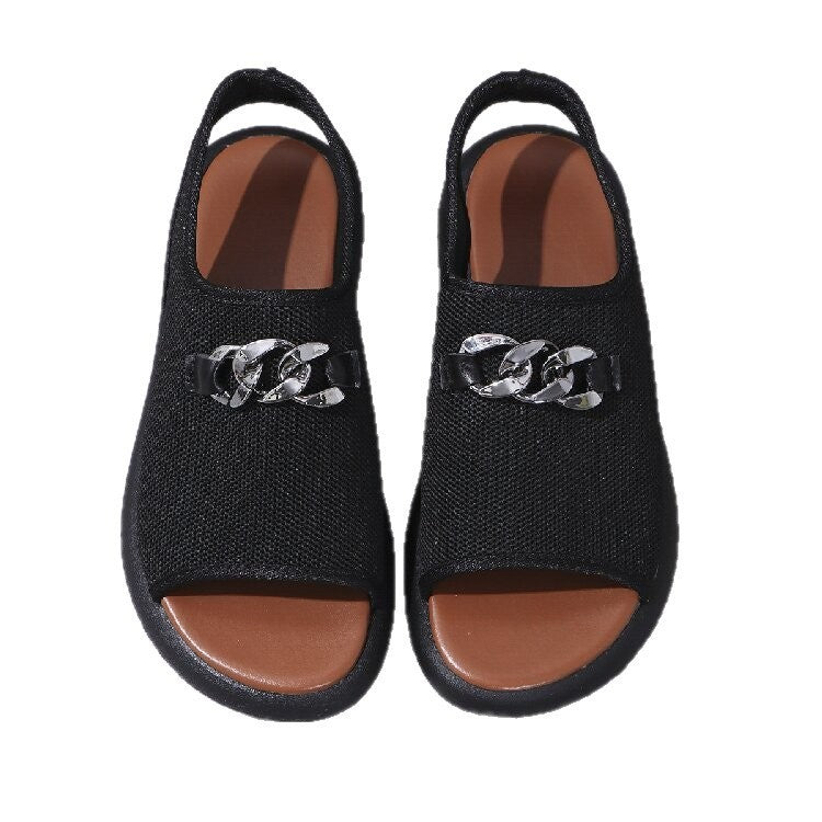 Sandales Orthopédiques Gracieuses au Look Moderne
