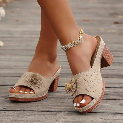 Sandales Orthopédiques Gracieuses au Look Moderne