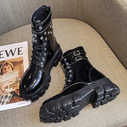 Bottes Orthopédiques Gracieuses au Look Moderne
