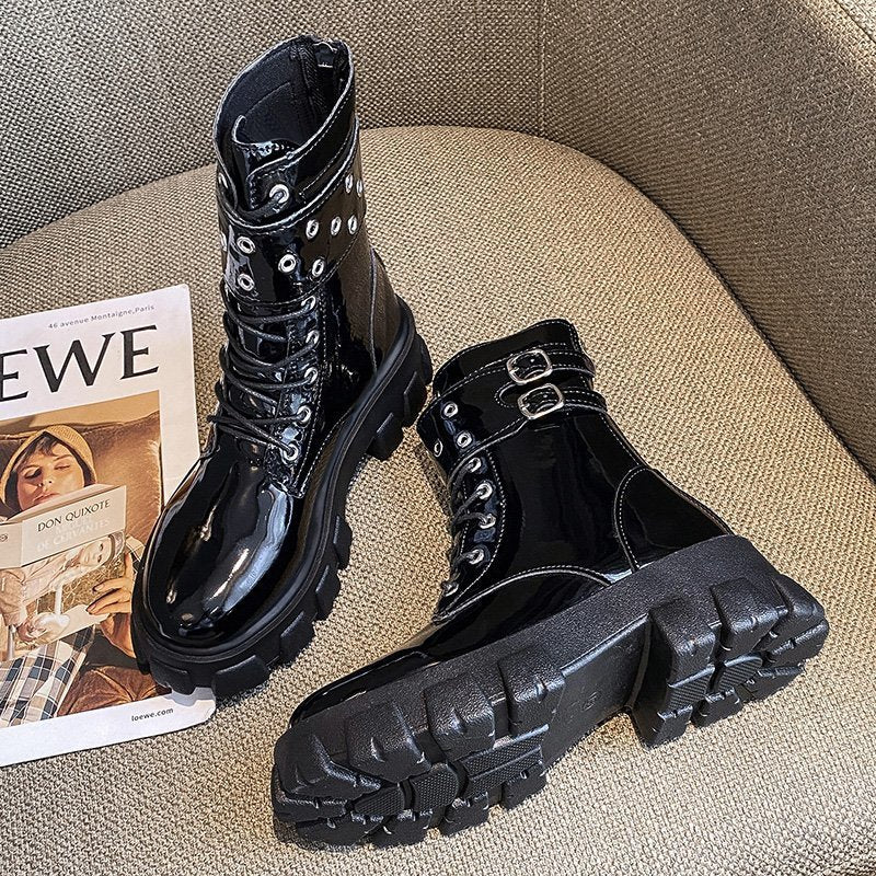 Bottes Orthopédiques Gracieuses au Look Moderne