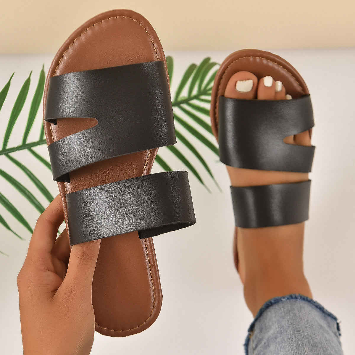 Sandales Orthopédiques Gracieuses au Look Moderne