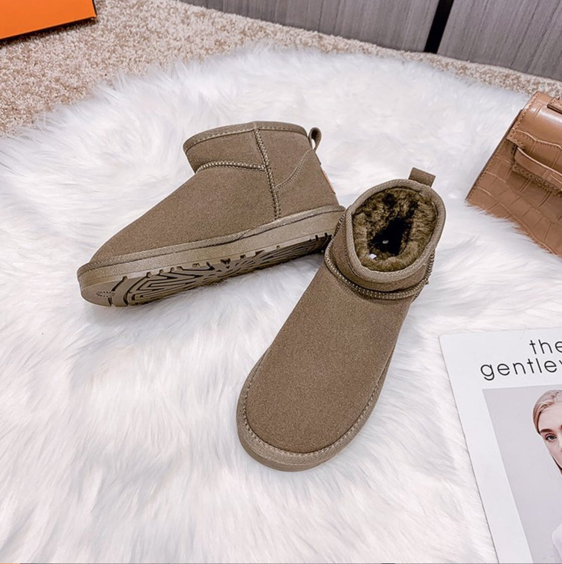 Bottes Orthopédiques Gracieuses au Look Moderne