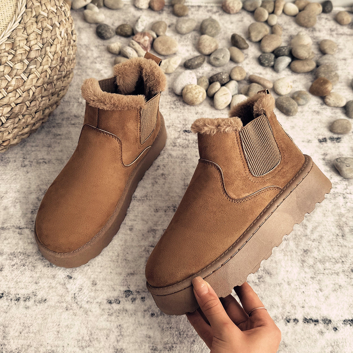 Bottes Orthopédiques Gracieuses au Look Moderne