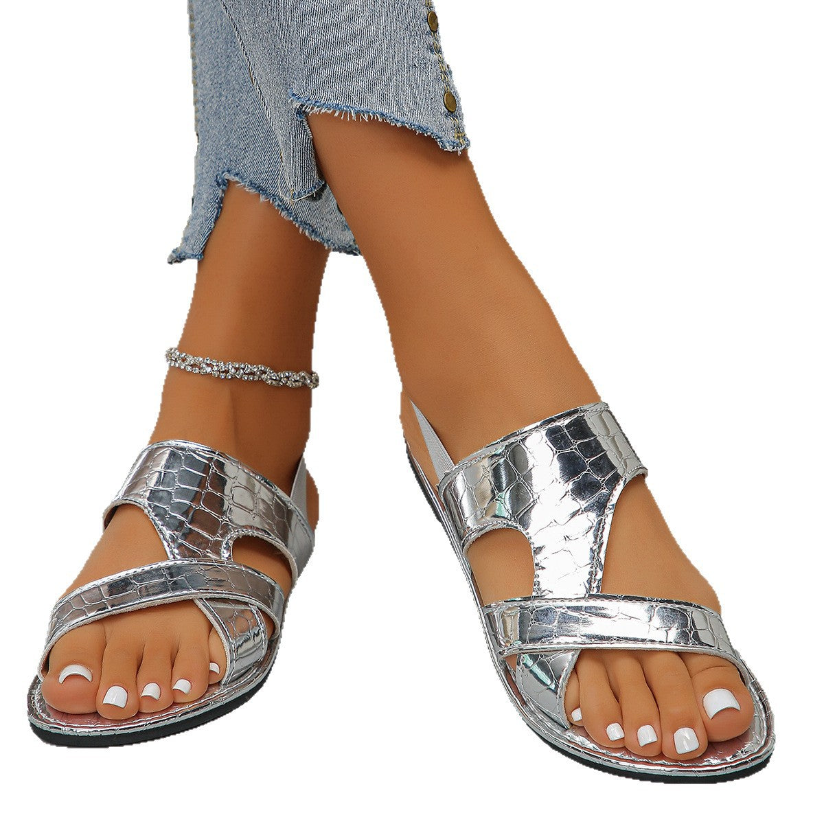 Sandales Orthopédiques Chics au Design Unique