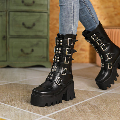 Bottes Orthopédiques Gracieuses au Look Moderne