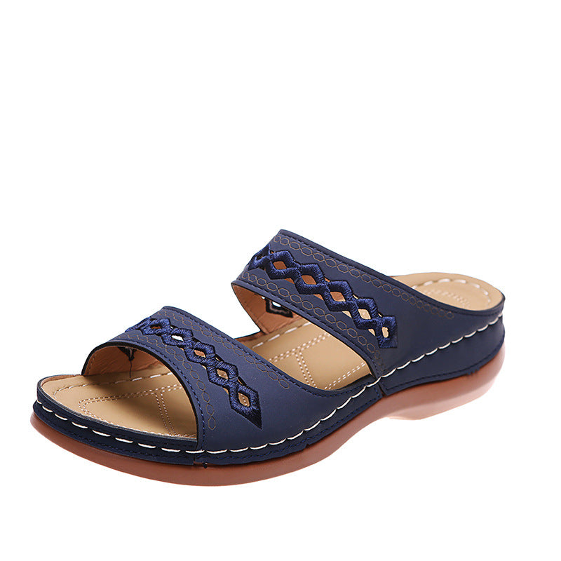 Sandales Orthopédiques Gracieuses au Look Moderne