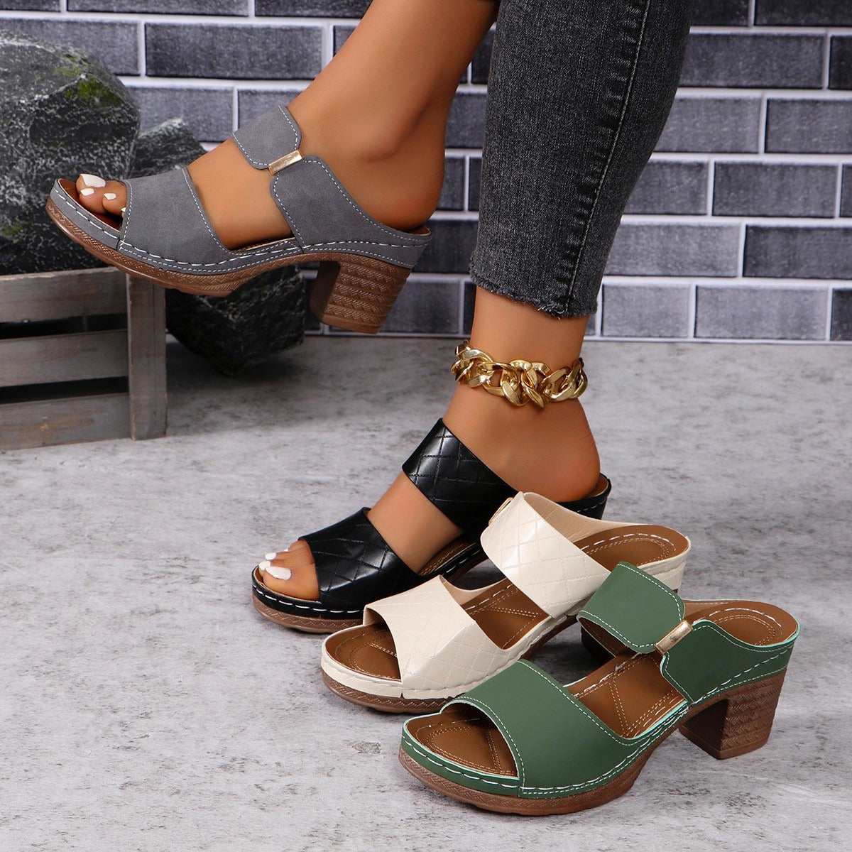 Sandales Orthopédiques Stylées pour Toute Occasion