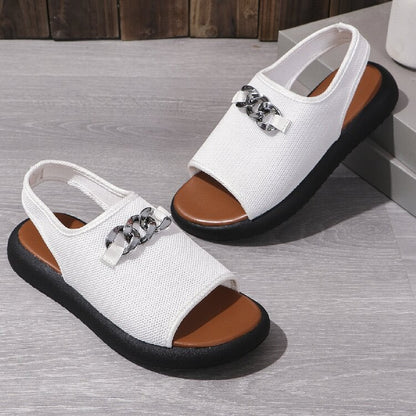 Sandales Orthopédiques Gracieuses au Look Moderne