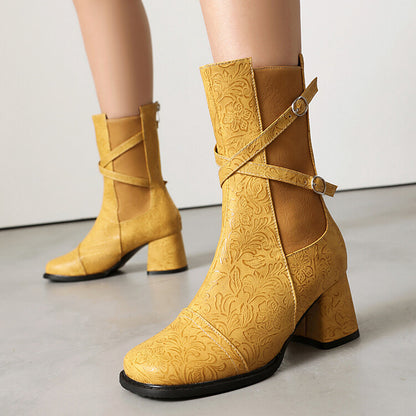 Bottes Orthopédiques Gracieuses au Look Moderne