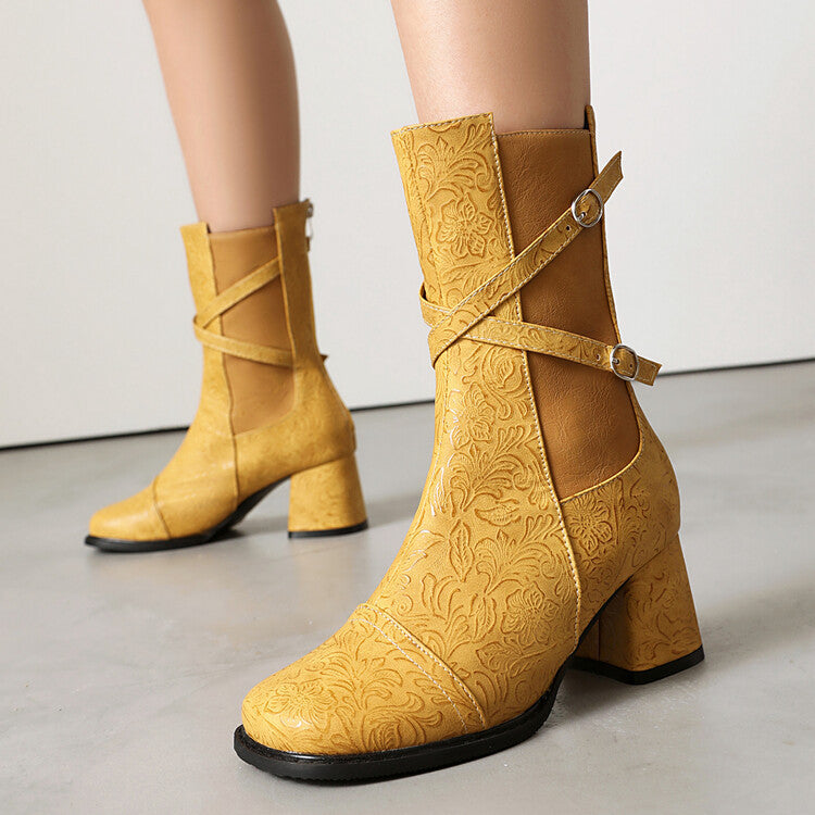 Bottes Orthopédiques Gracieuses au Look Moderne