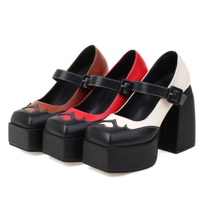 Chaussures Orthopédiques d'Inspiration Vintage