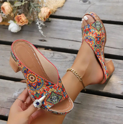 Sandales Orthopédiques Gracieuses au Look Moderne