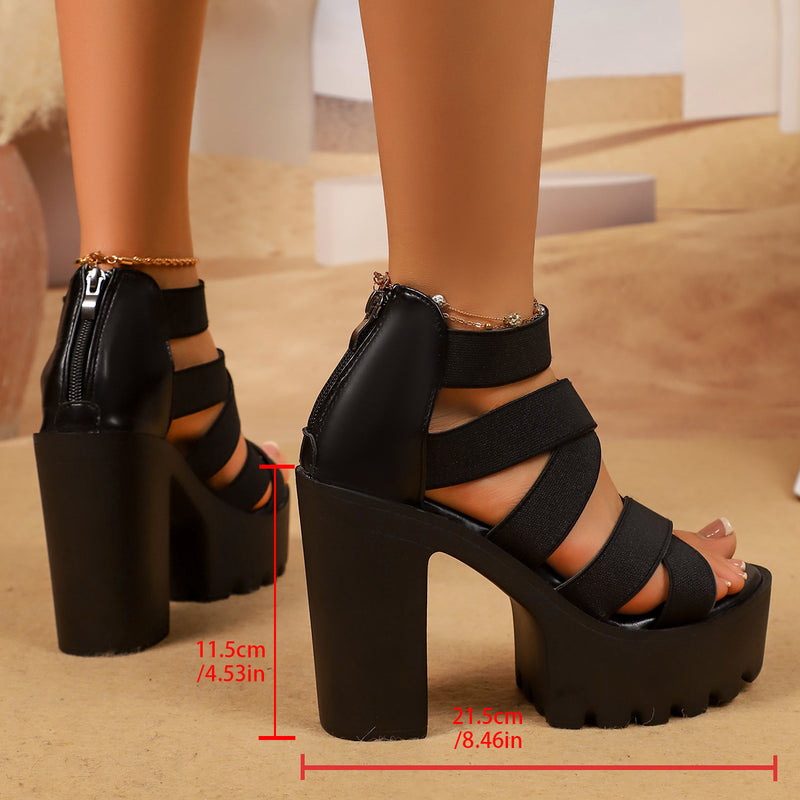 Sandales Orthopédiques Gracieuses au Look Moderne