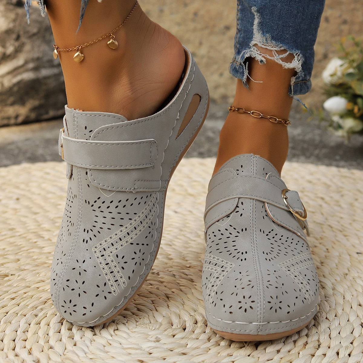 Sandales Orthopédiques Chics au Design Unique